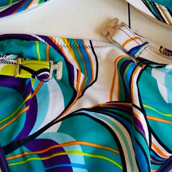 Unique Italian Made Swan-Brand Daisy Boho Bikini - Picture 7 of 13